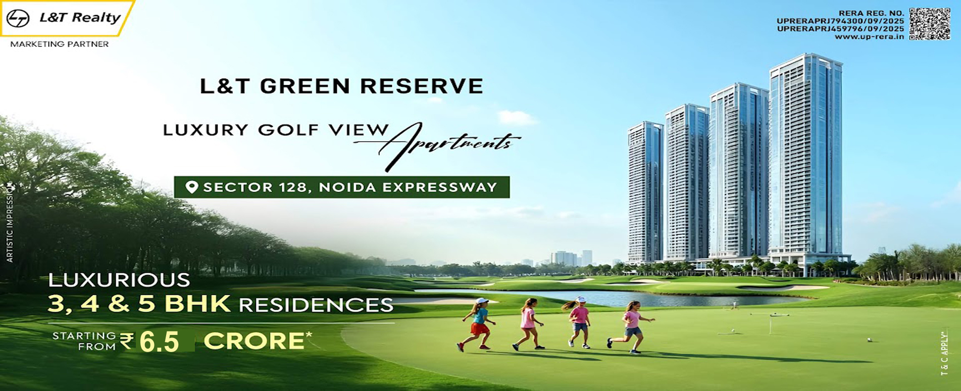 L&T Green Reserve Sector 128